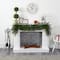 6ft. Pre-Lit Clear LED Green Pine Artificial Christmas Garland